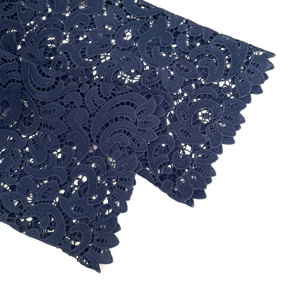 Club Monaco Sweatshirt with Lace Sleeves - Picture 5 of 6
